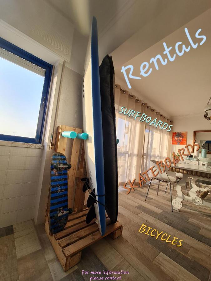 Sunset Surf House With Sea View Apartment Ericeira Bagian luar foto